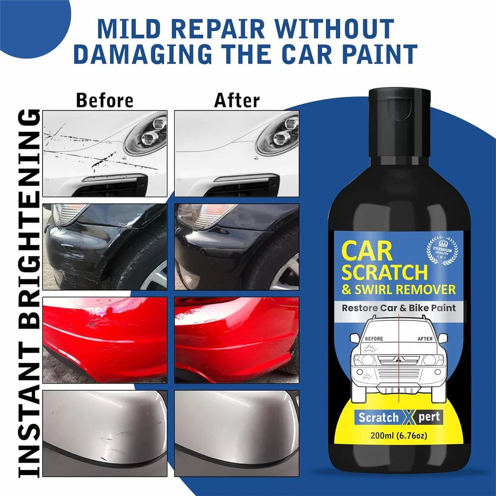 Car scratch & swirl remover - Restore car and bike paint