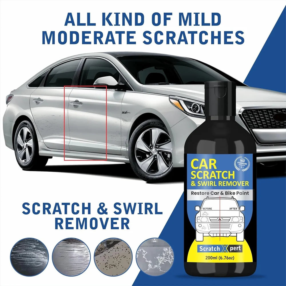Car scratch & swirl remover - Restore car and bike paint